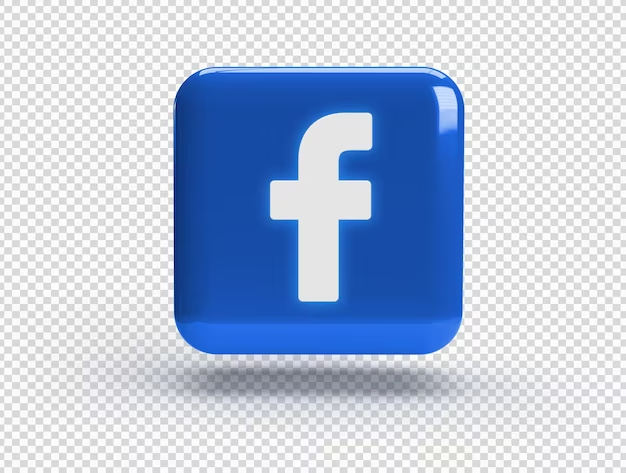3D Square With Facebook Logo 125540 1565